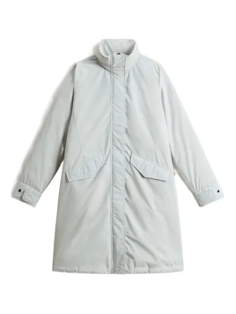 Woolrich Cloud stand-collar belted coat