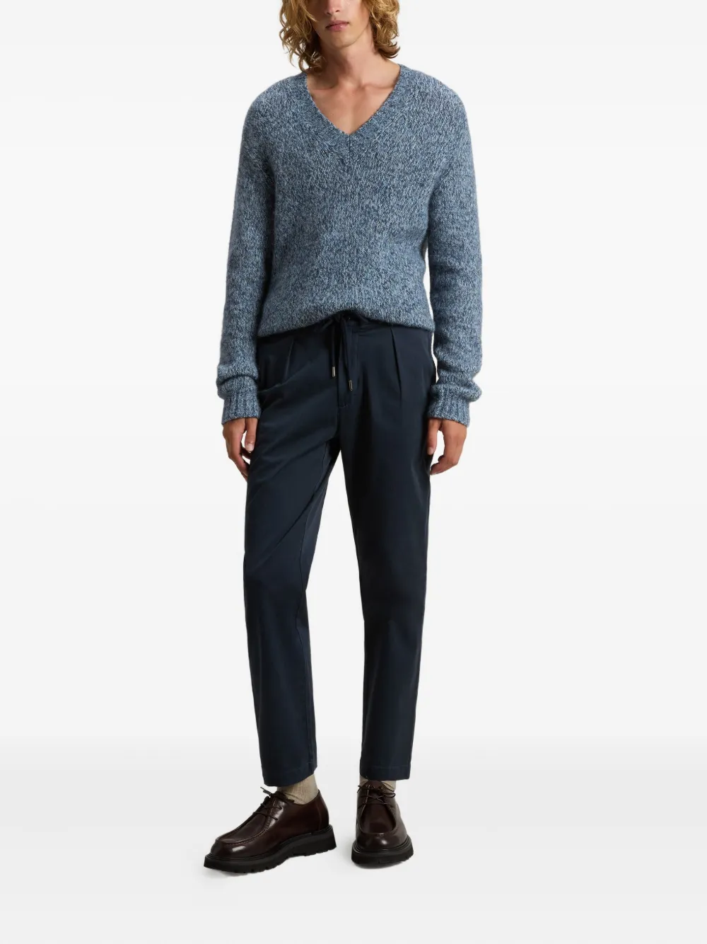 Woolrich Broek met trekkoord - Blauw