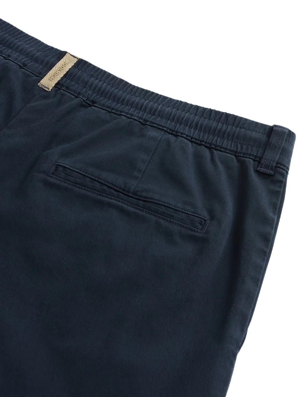 Woolrich Pleated Drawstring Trousers In Blue