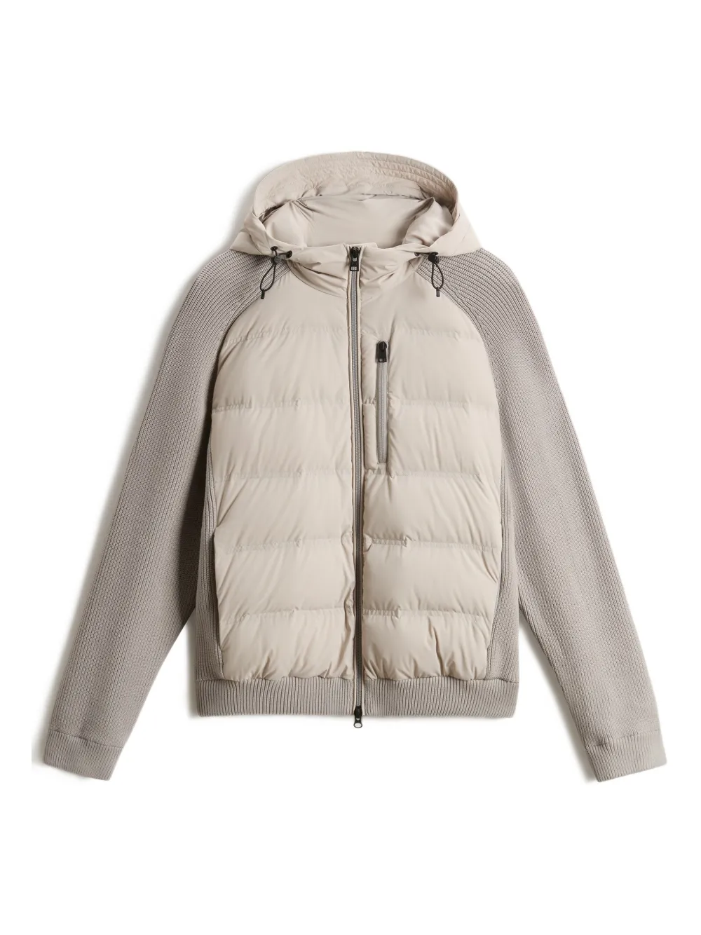 Woolrich Jas met gebreid vlak Grijs