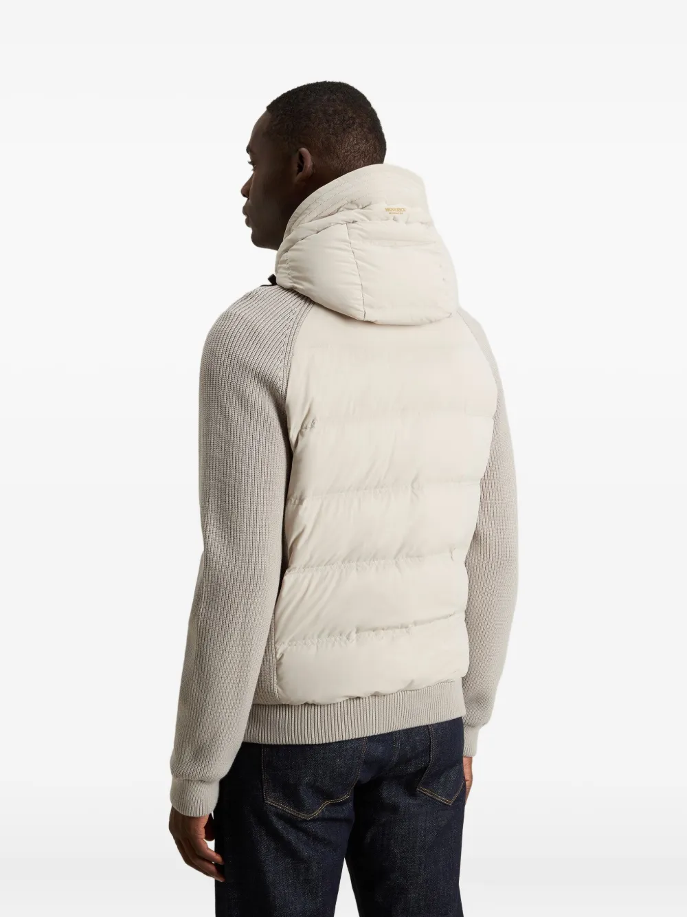Woolrich Jas met gebreid vlak Grijs