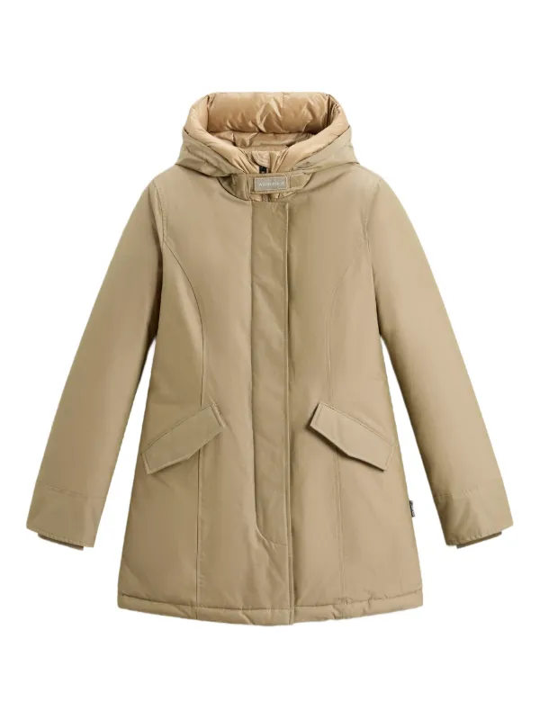 Woolrich Arctic Parka Coat Neutrals FARFETCH EG