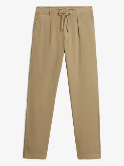 Woolrich Calça com pregas e ajuste no cós