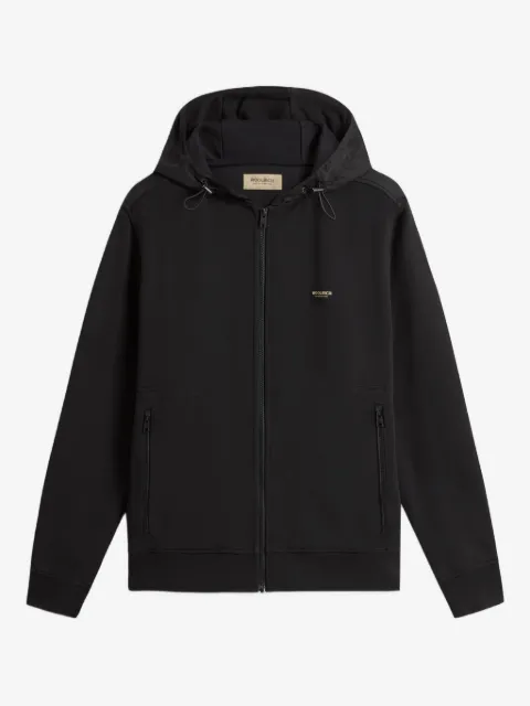 Woolrich Mixmedia full-zip hoodie
