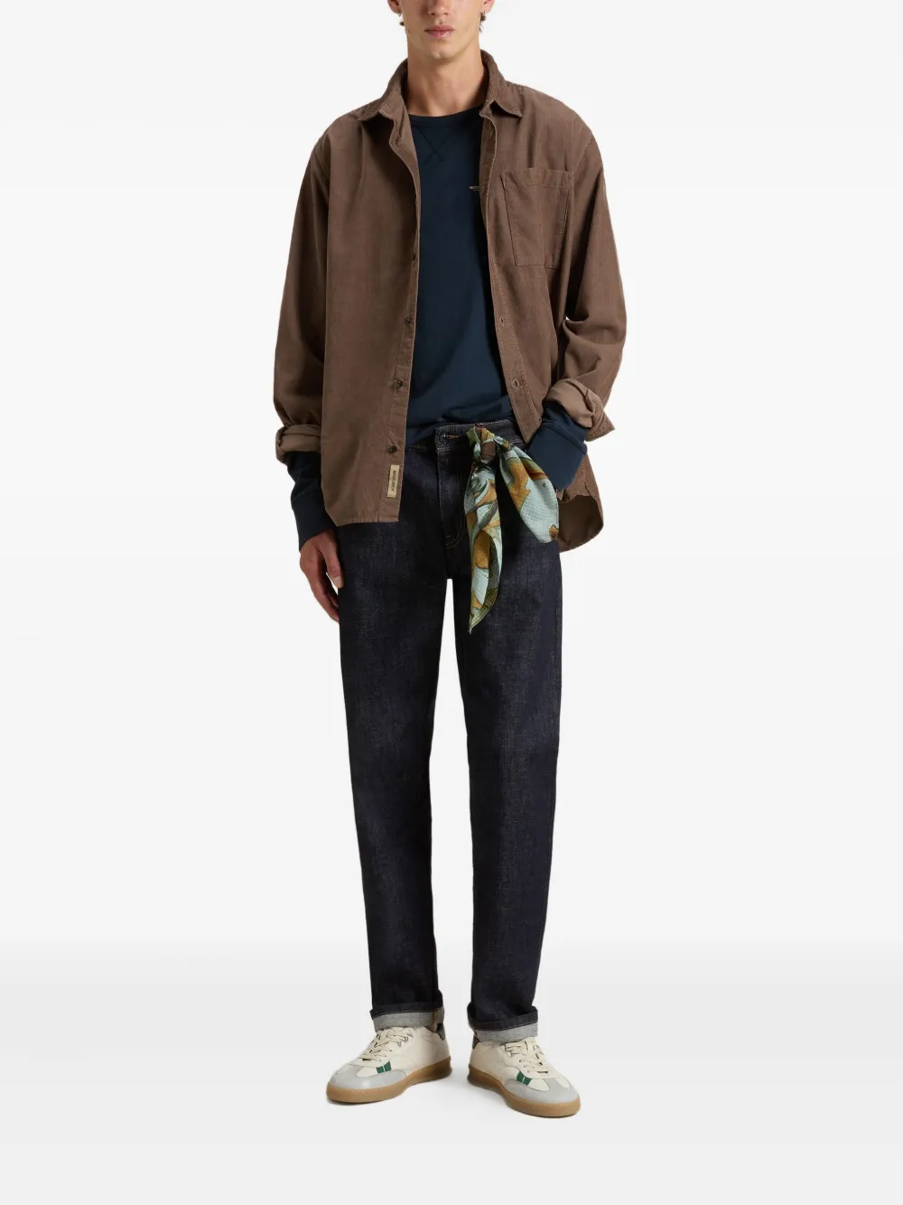 Woolrich Ribfluwelen overhemd - Bruin
