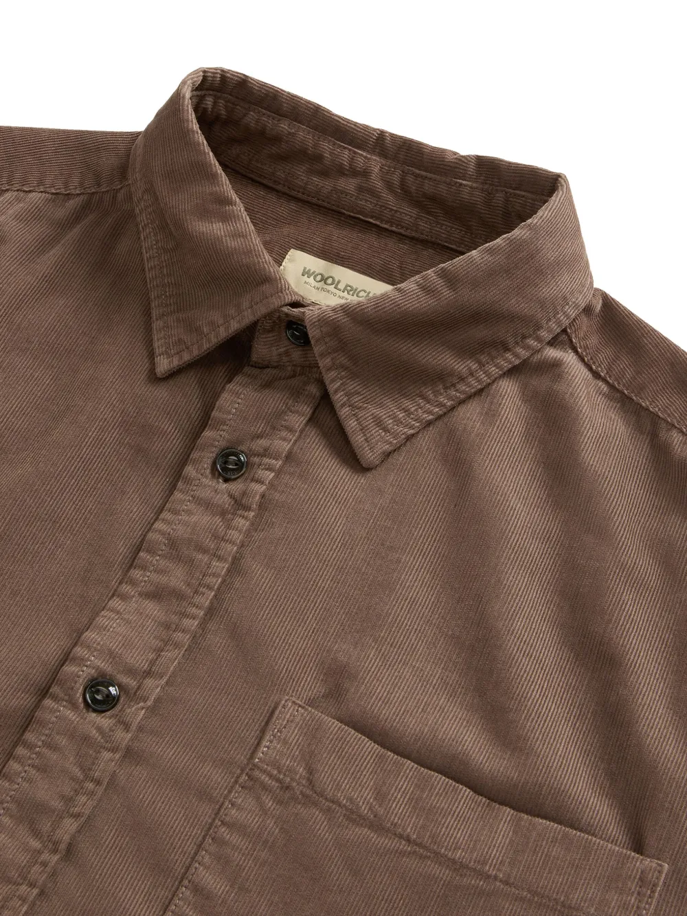 Woolrich Ribfluwelen overhemd Bruin