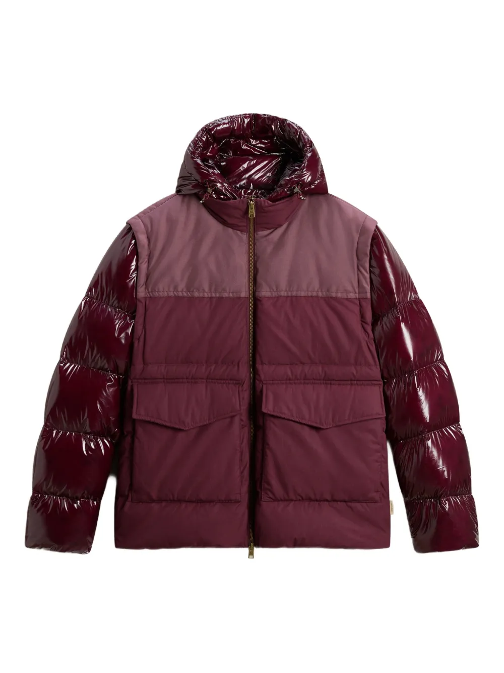 Woolrich convertible puffer jacket | Red | Image 1