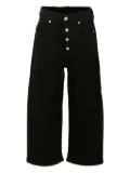MM6 Maison Margiela Kids button-fly denim jeans - Black