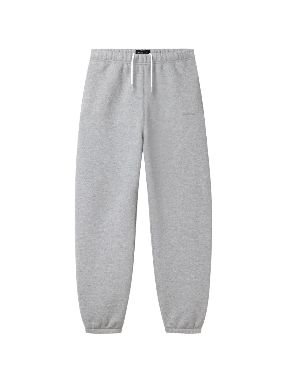 Purple Brand logo-embroidered drawstring track pants Grijs