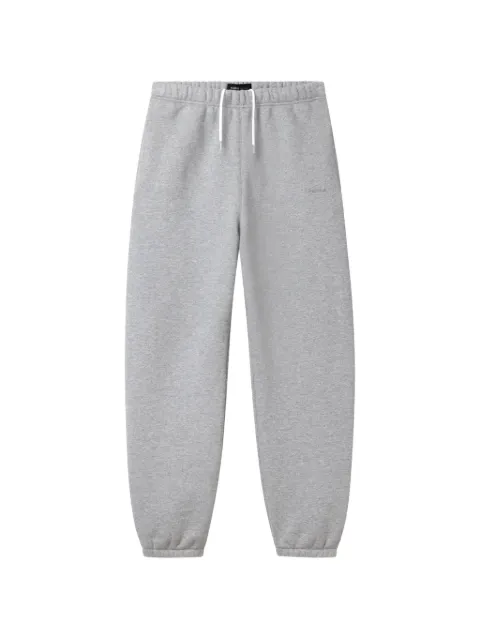 Purple Brand logo-embroidered drawstring track pants
