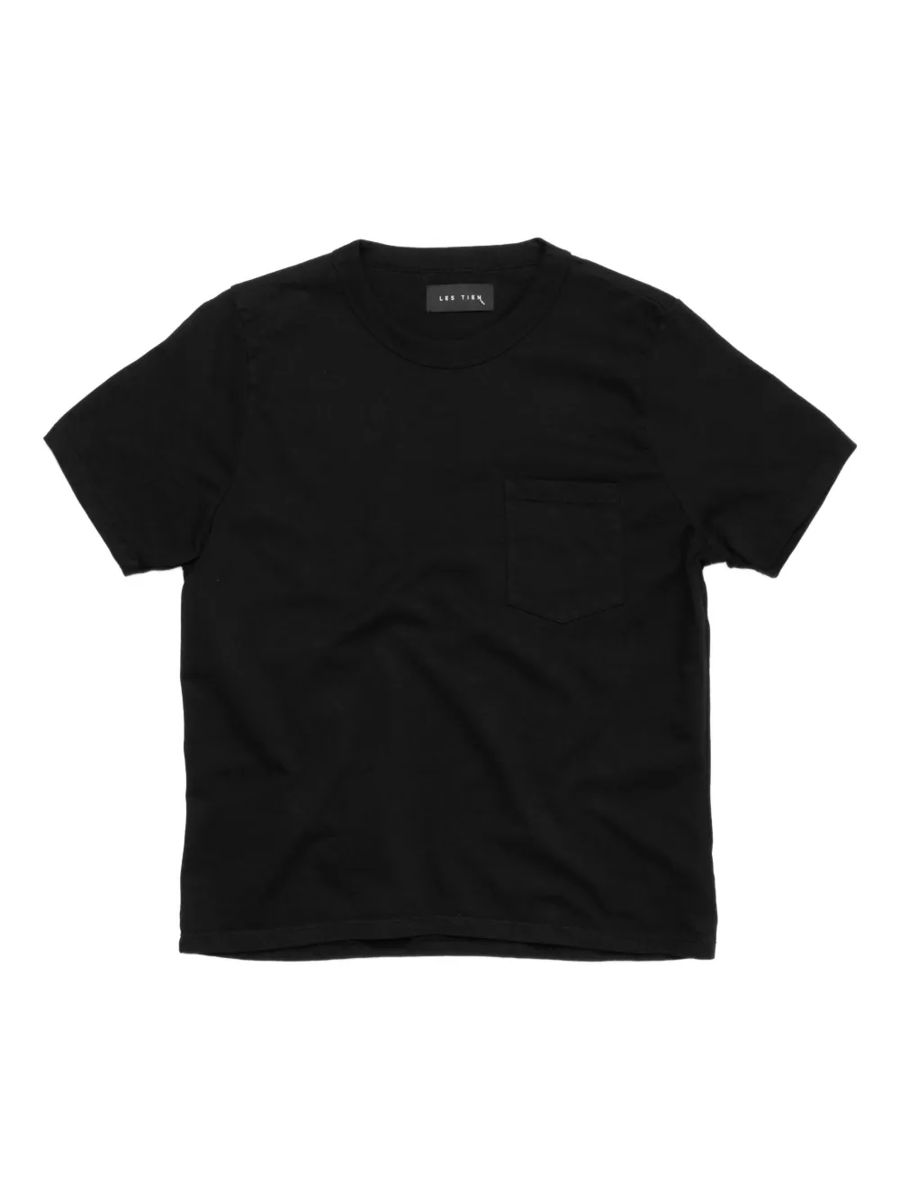 chest-pocket cotton T-shirt