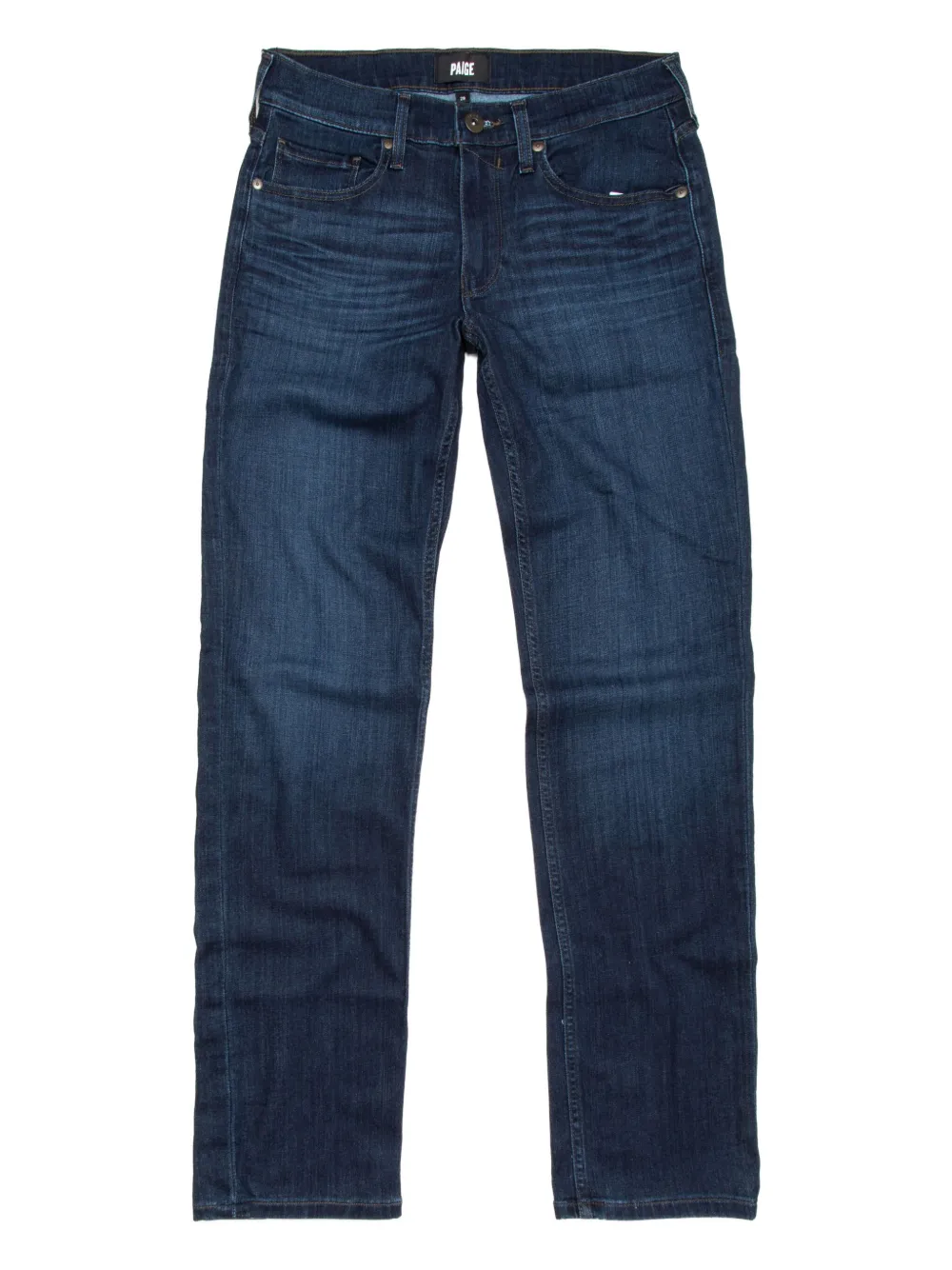 PAIGE Normandie straight-leg jeans - Blu