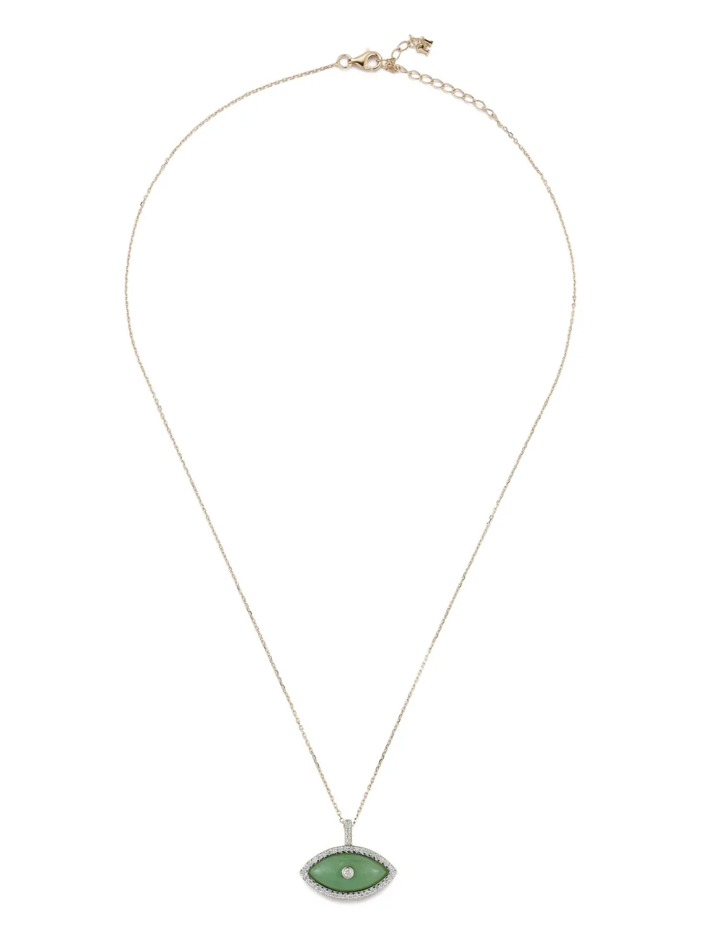 14kt gold Eve Jade necklace