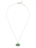Mateo 14kt gold Eve Jade necklace - Green