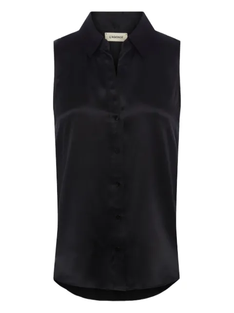 L'Agence sleeveless blouse