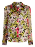 Cinq A Sept Canyon Bloom Dare top - Green
