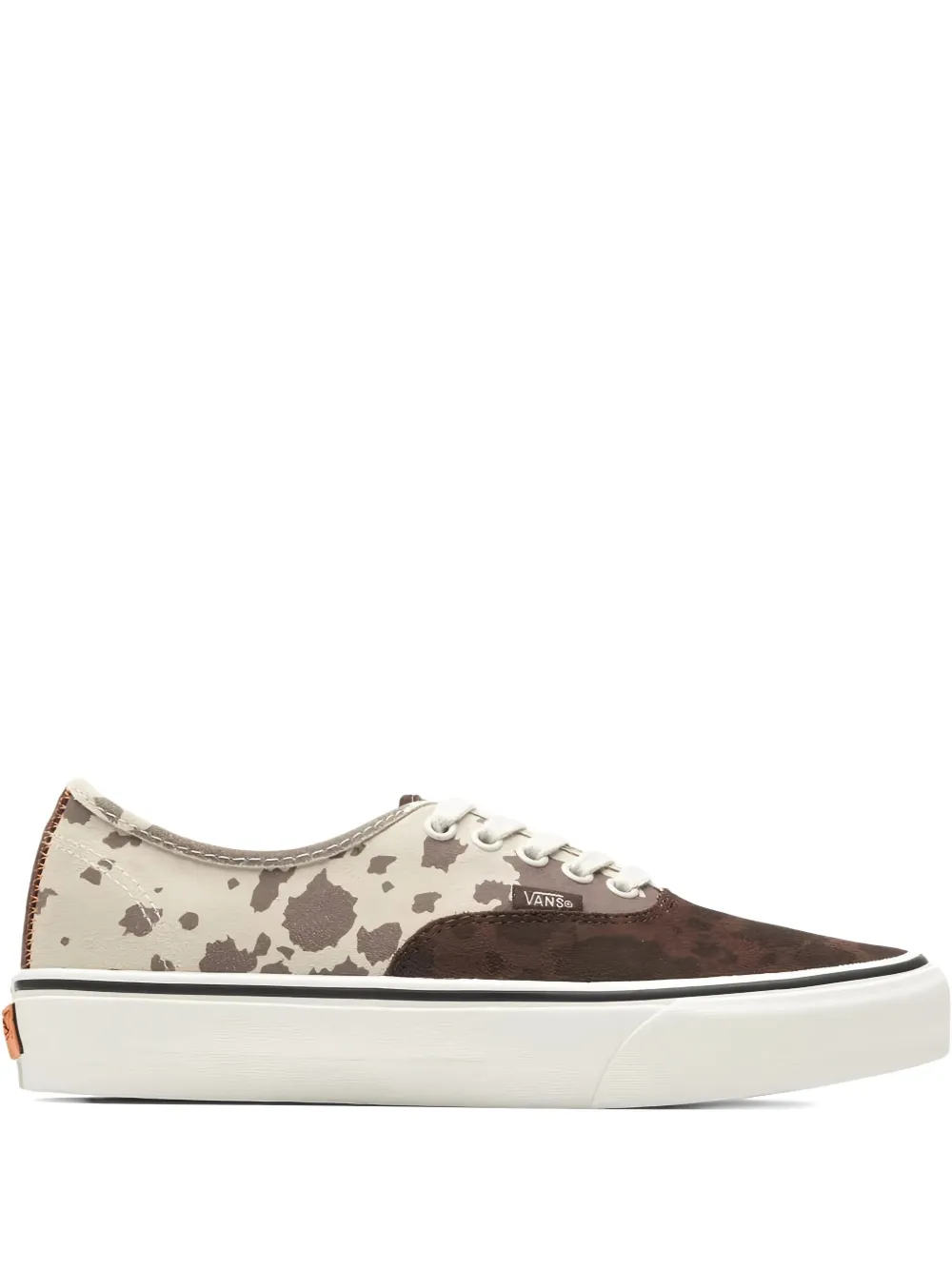 Vans cow-print suede trainers Neutrals