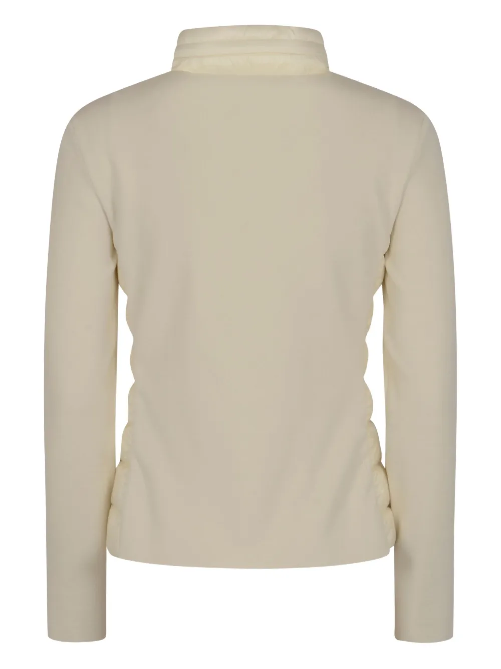 Moncler logo-patch jacket Beige