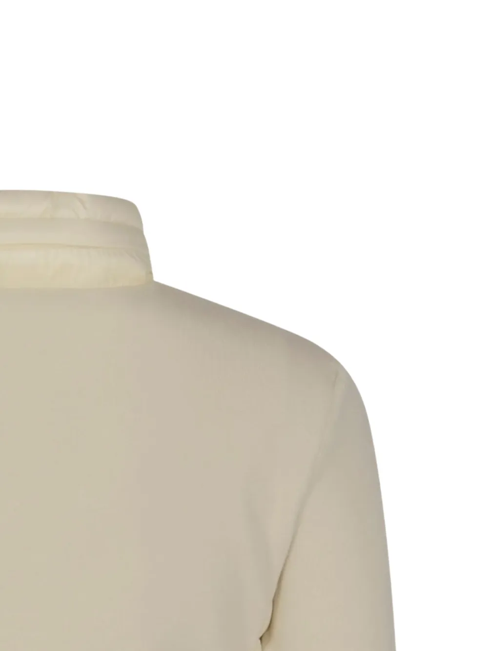 Moncler logo-patch jacket Beige