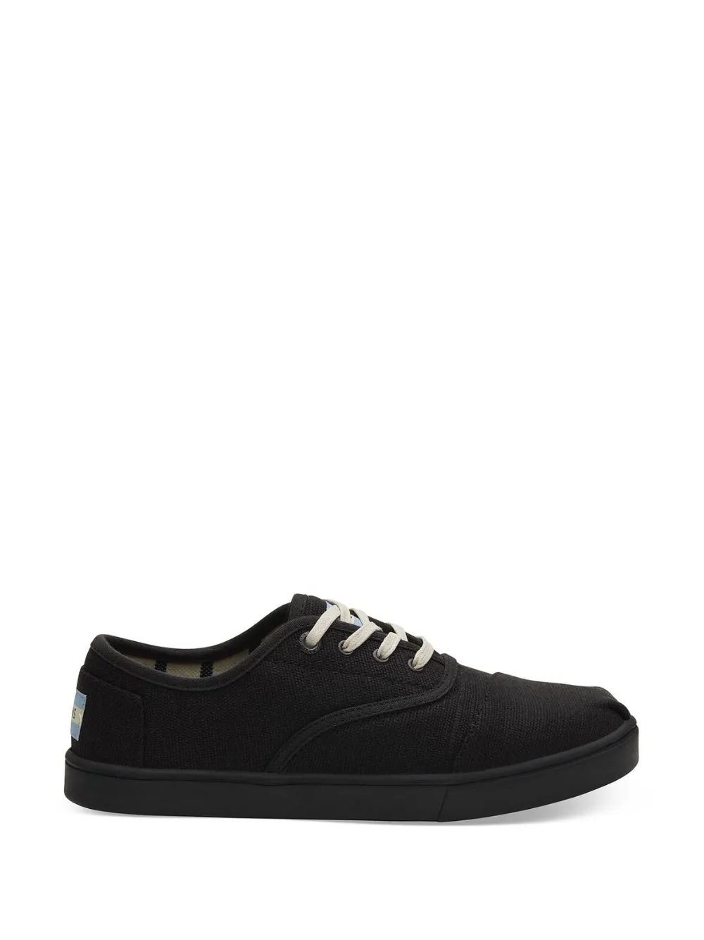 Toms Sneakers Cordones Cupsole "Black" - Nero