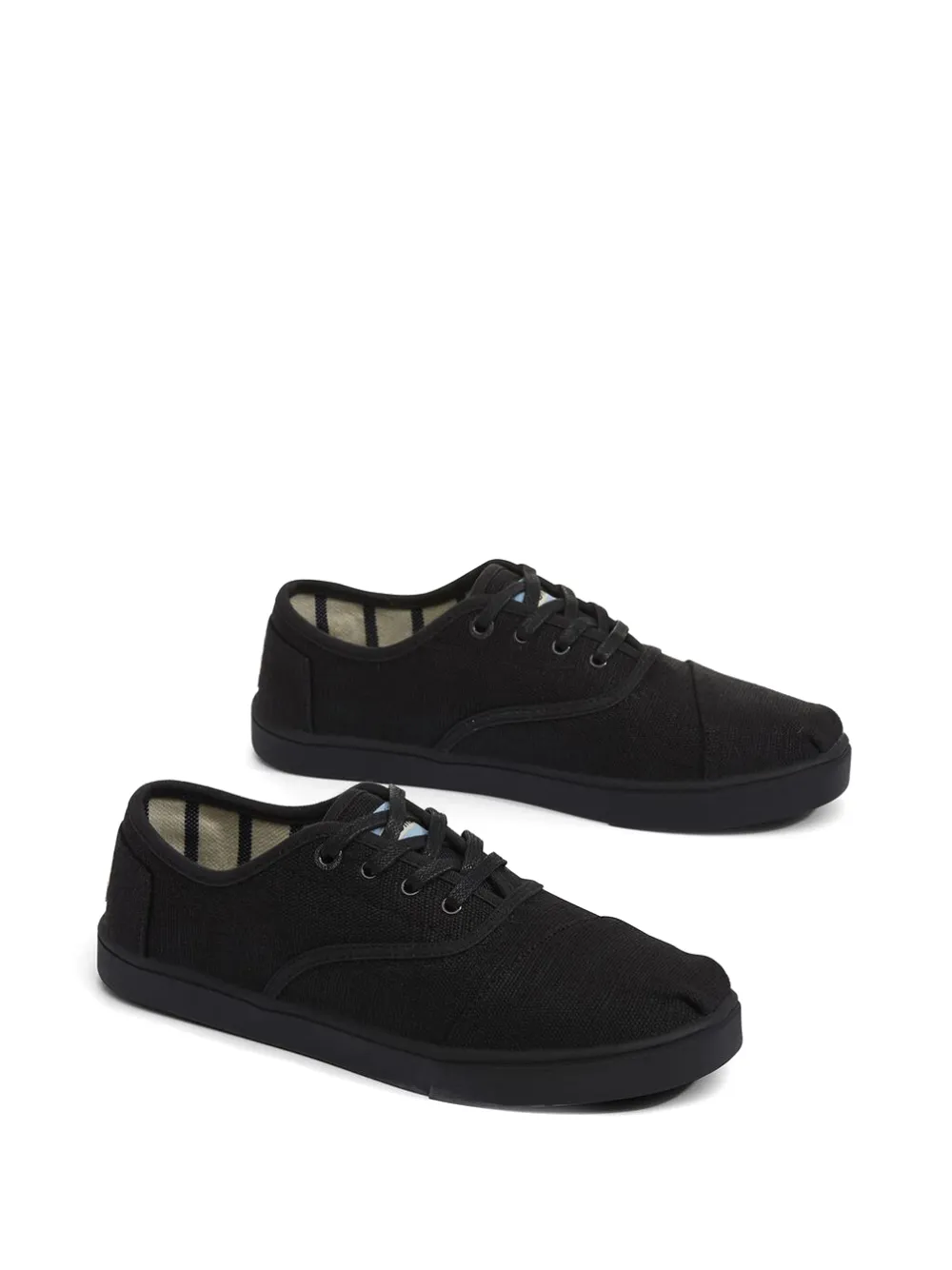 Toms Cordones Cupsole "Black" sneakers Zwart