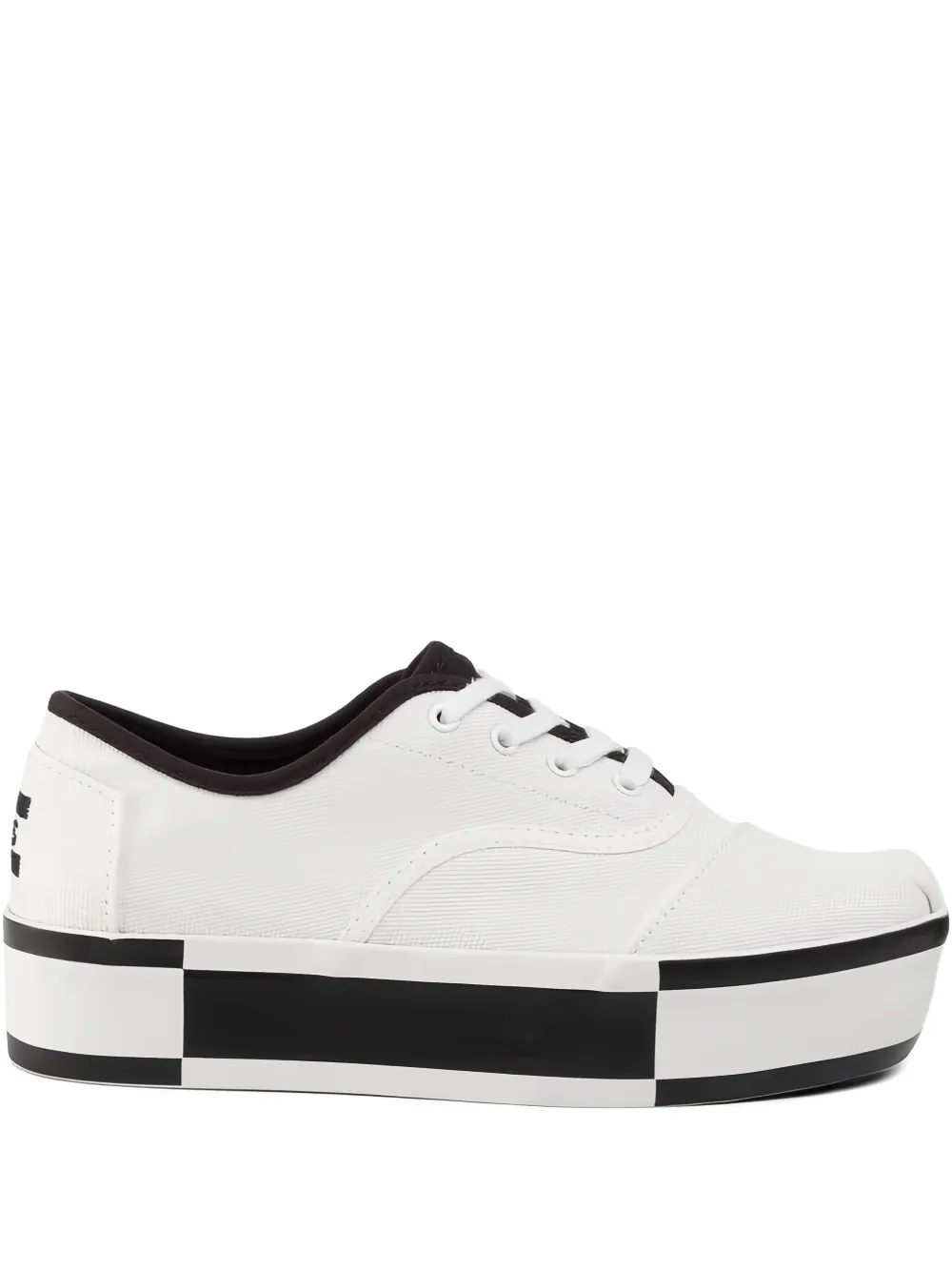Toms Cordones Boardwalk "White Black" sneakers