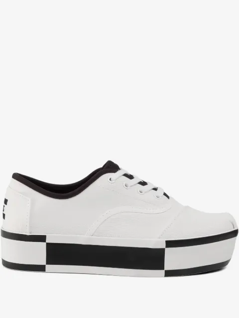Toms Cordones Boardwalk "White/Black" sneakers