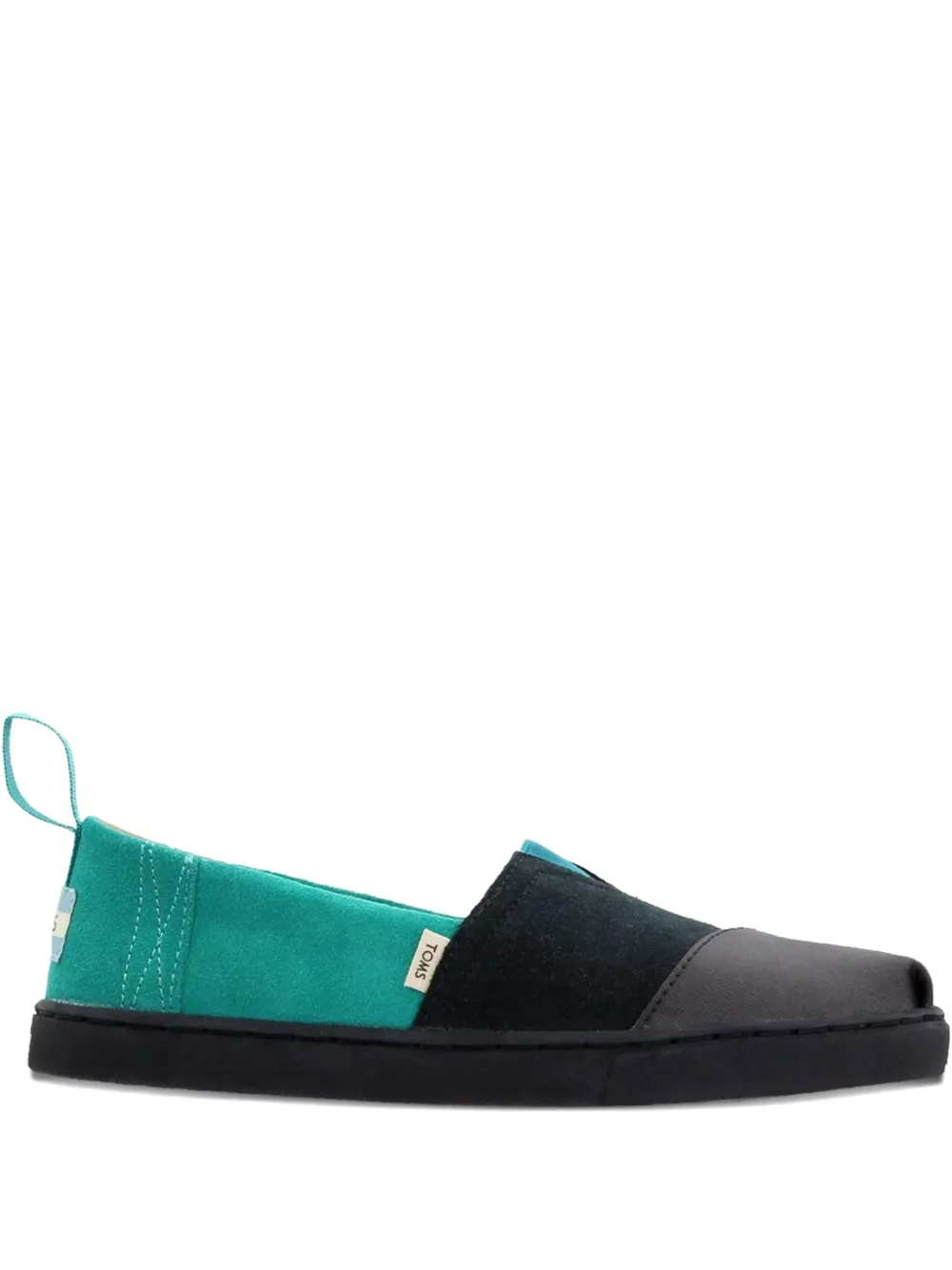 Toms Alpargata Cupsole "Black turquoise" sneakers