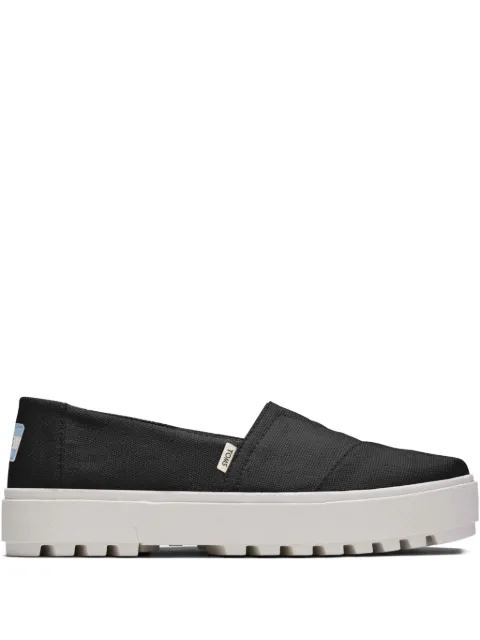 Toms Lug "Black/White" sneakers 