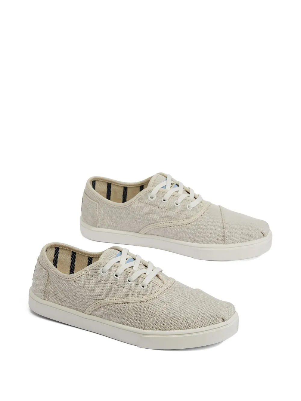 Toms Cordones Cupsole Beige sneakers