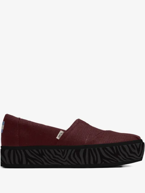 Toms Boardwalk "Red/Black" sneakers 