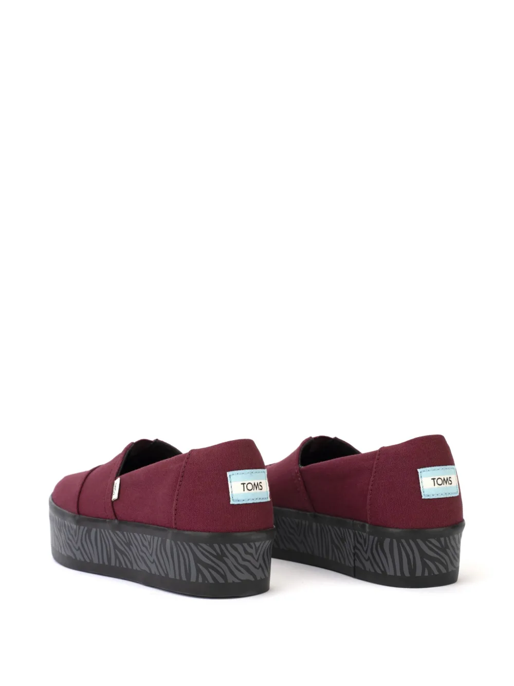 Toms Boardwalk "Red Black" sneakers