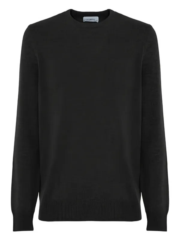 Malo crew-neck long-sleeve Sweater Black FARFETCH PH