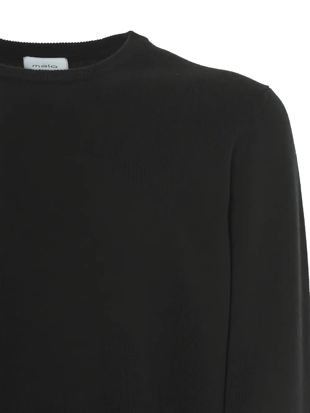 Malo Trui met hoge hals Zwart