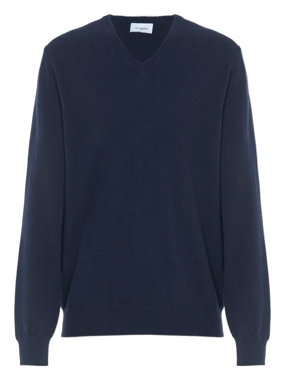 Malo V-neck cashmere sweater | Blue | Image 1
