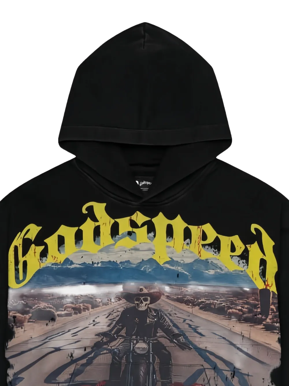 GODSPEED Long Lonely Road graphic print hoodie | Hoodies | Image 2