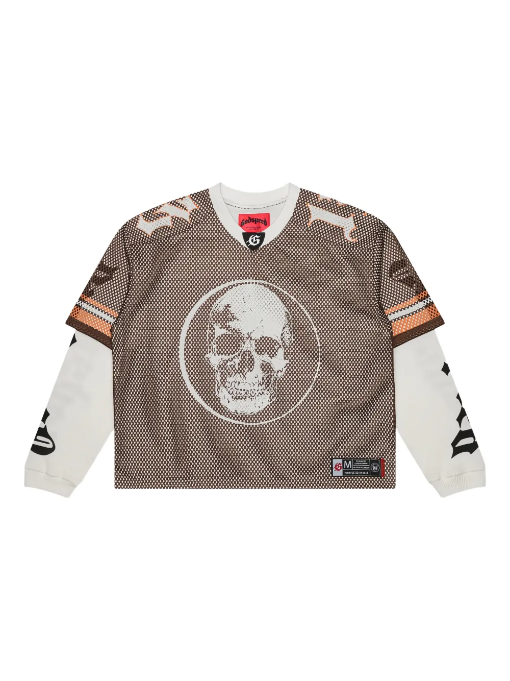 GODSPEED layered skull top | marrón | Image 1