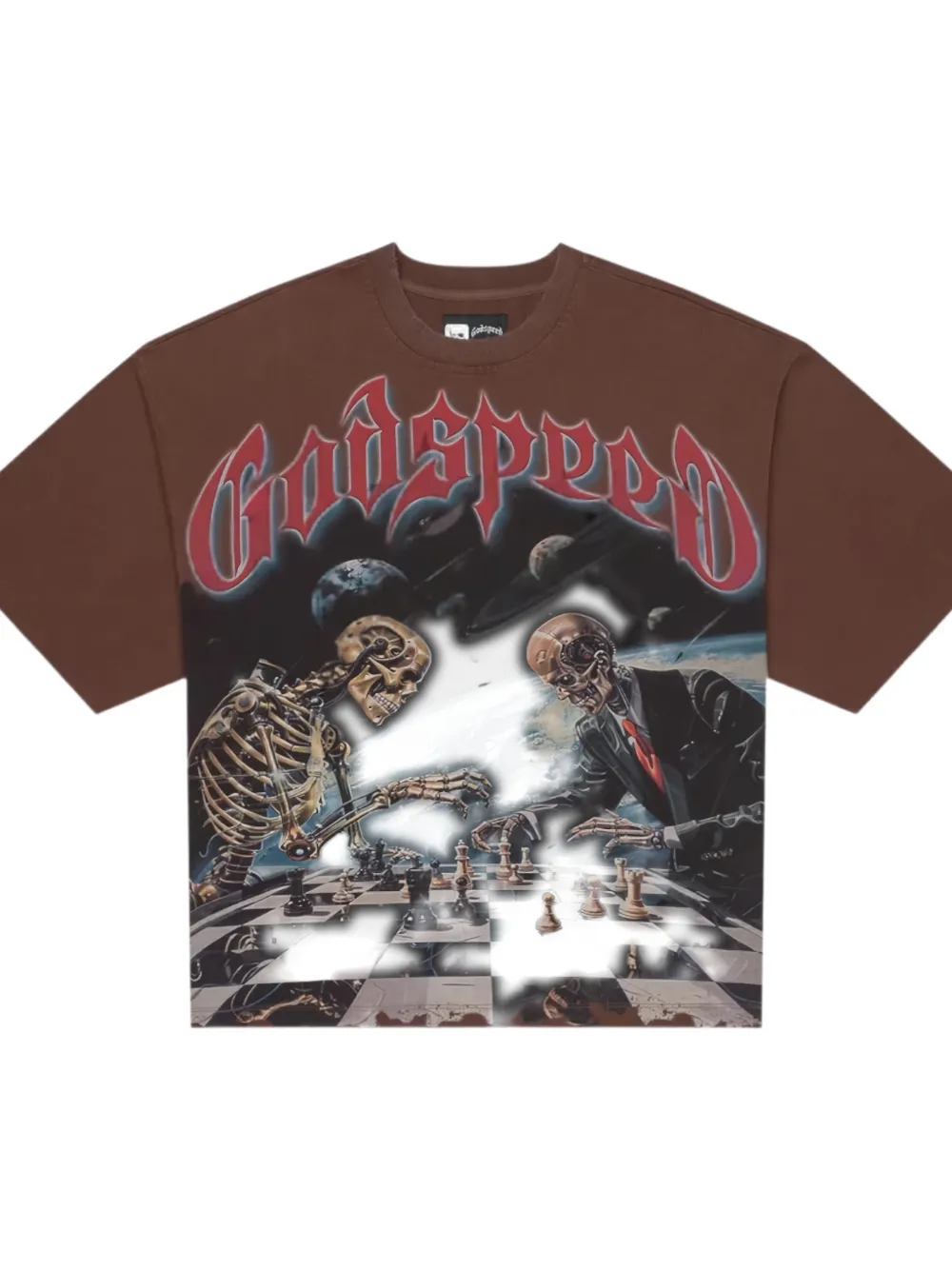 GODSPEED Checkmate graphic-print T-shirt | T-Shirts | Image 2