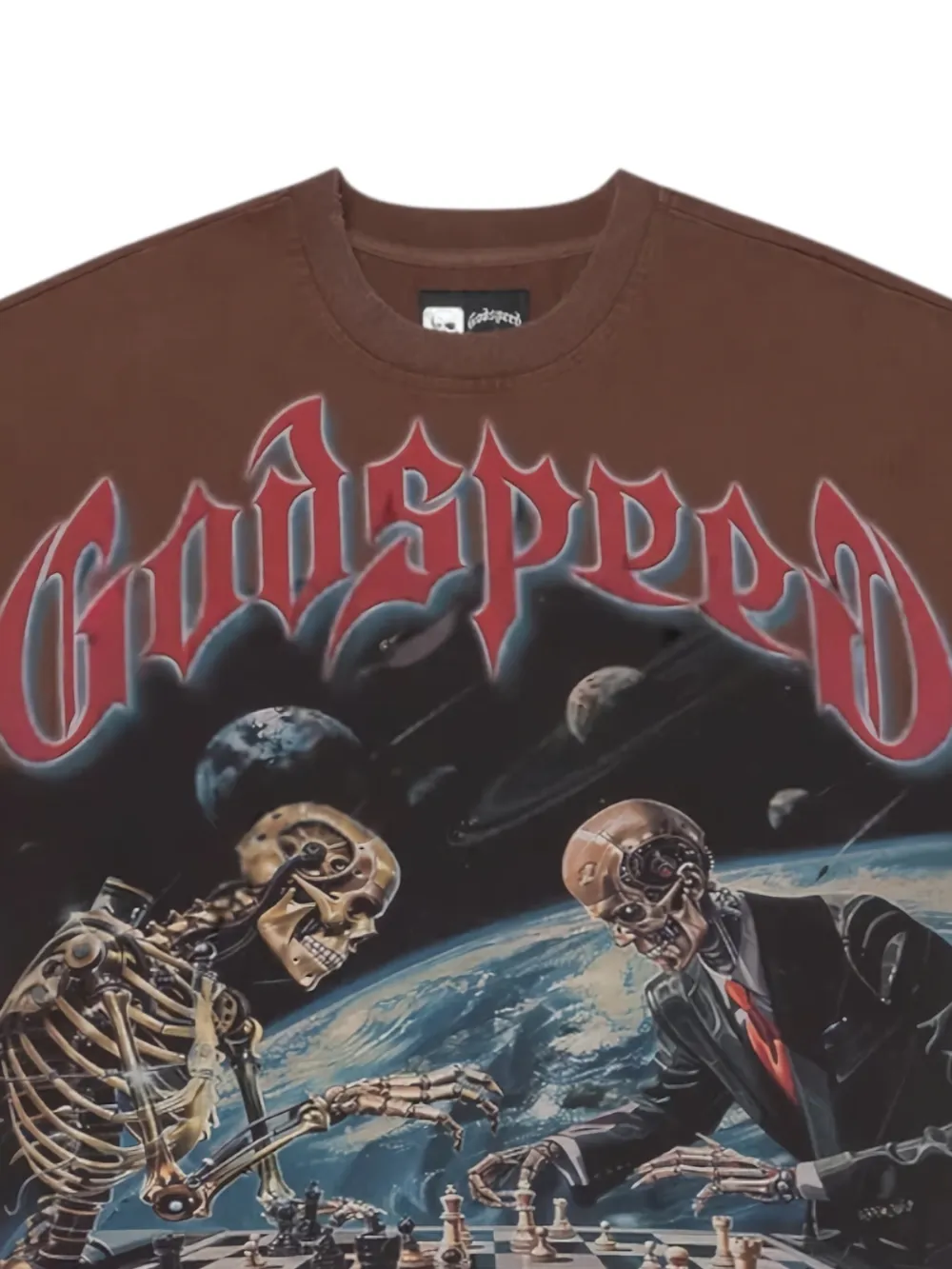 GODSPEED Checkmate graphic-print T-shirt | T-Shirts | Image 2