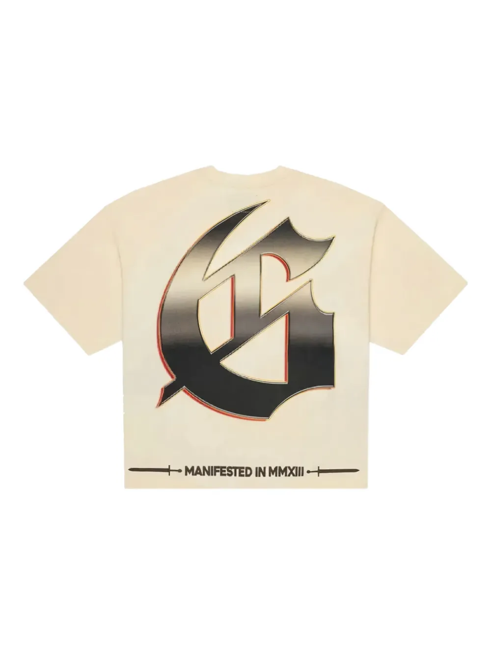 GODSPEED Le Dernier graphic T-shirt - Beige