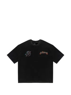 AMIRI V-neck Jersey | Black | FARFETCH IN