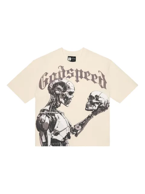 GODSPEED  Mankind Vs Ai III crew-neck T-shirt