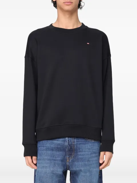 Diesel logo-embroidered sweatshirt
