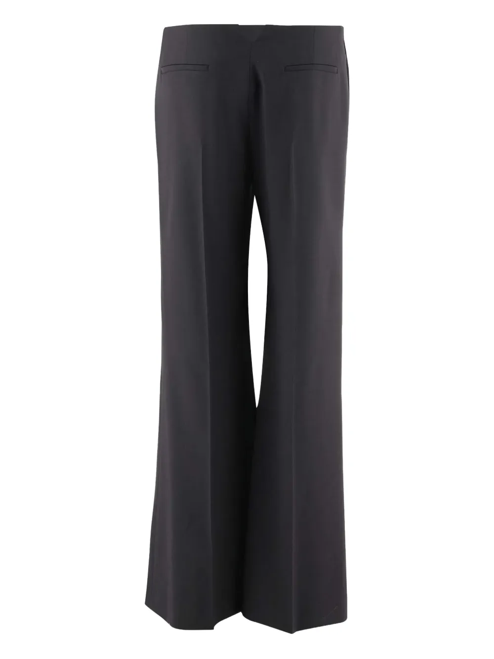 Chloé flared wool trousers - Zwart
