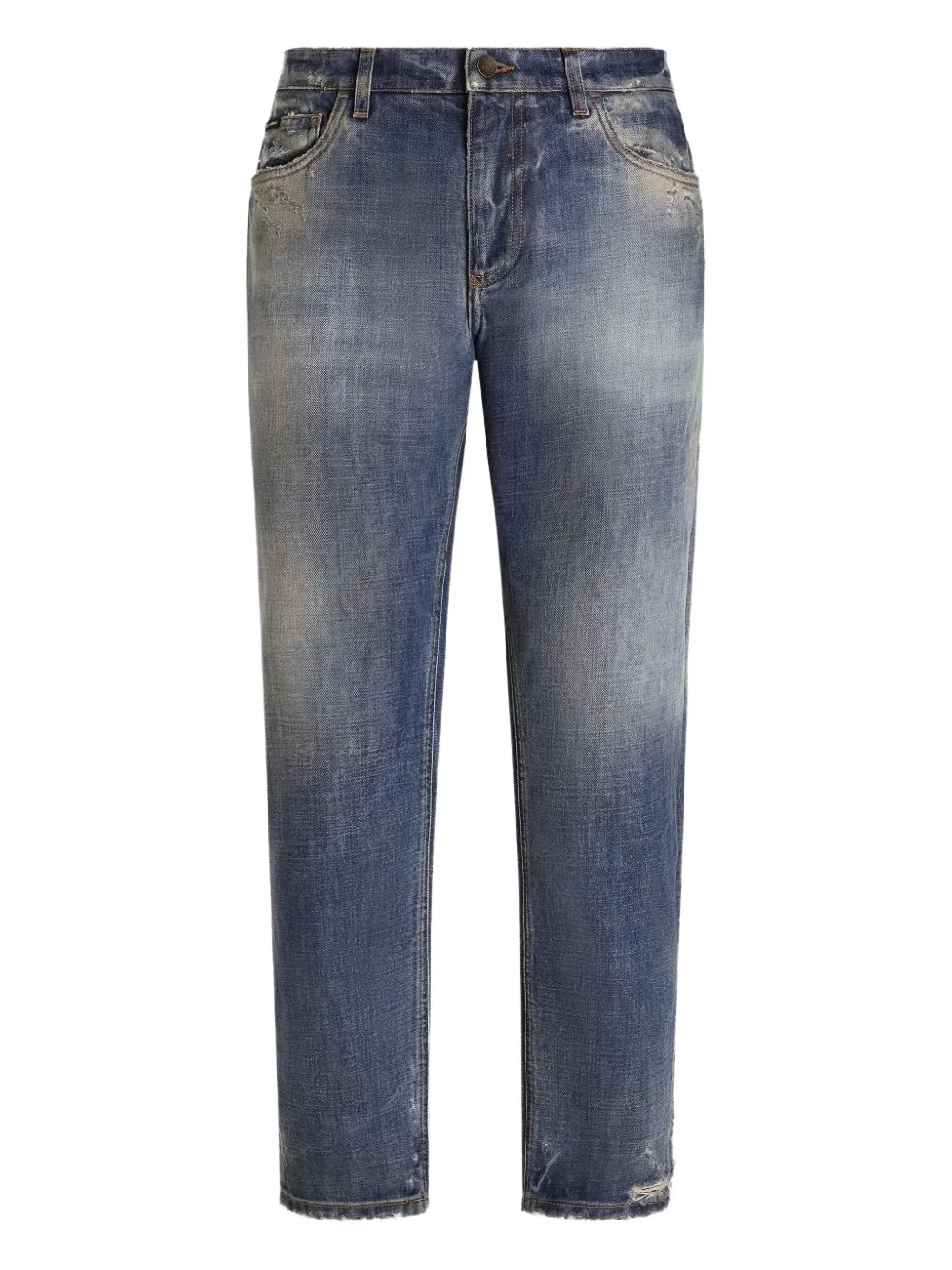 Dolce & Gabbana cotton jeans Blauw