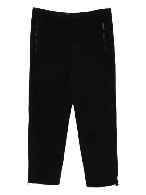 Miu Miu embroidered zip-pocket trousers