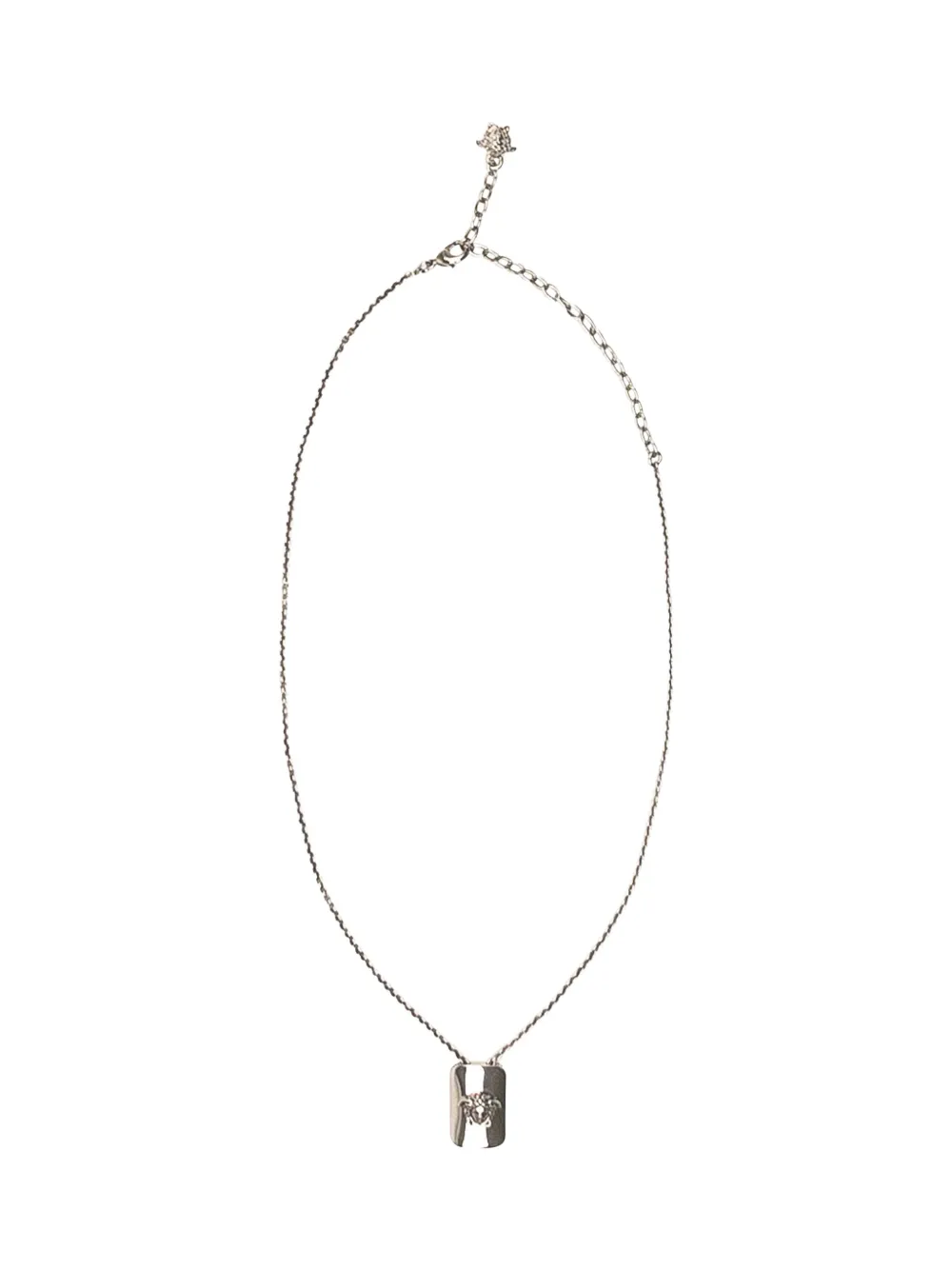 Versace Medusa-plaque Necklace In Gold