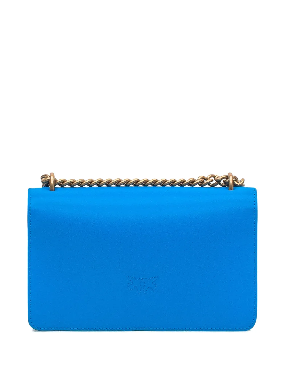 PINKO Love Birds chain shoulder bag - Blauw