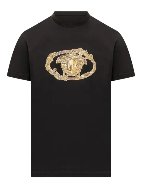 Versace T-shirt con decorazione Medusa