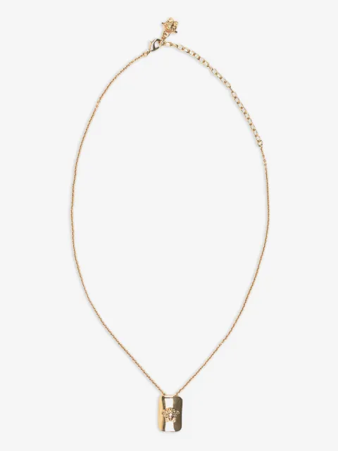 Versace Medusa-plaque necklace
